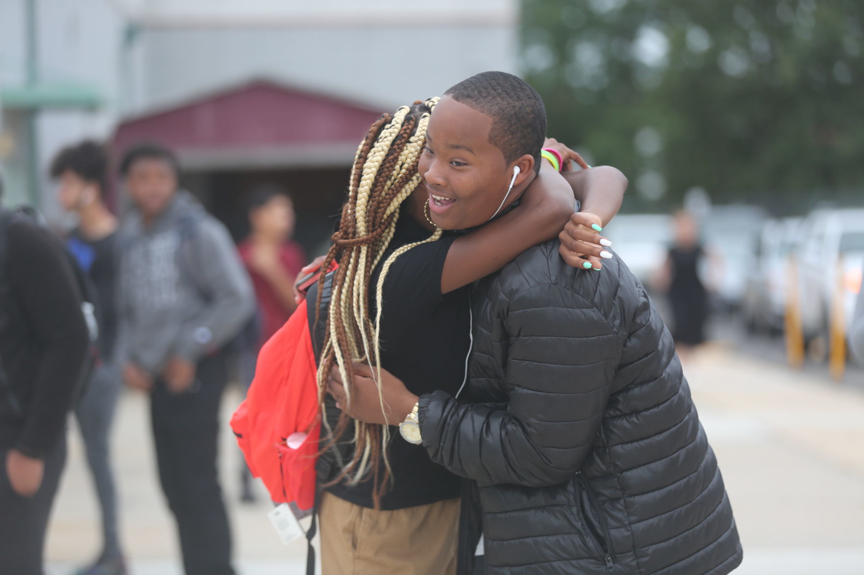 First Day at Pleasantville High School